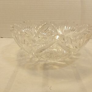 American Brillance Clear Crystal Bowl